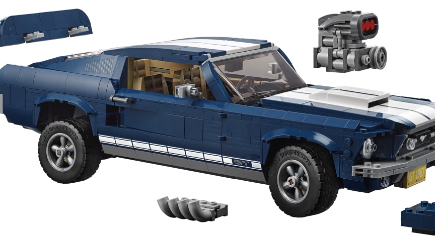 Legendarisk Ford Mustang som eksklusivt LEGO-sett