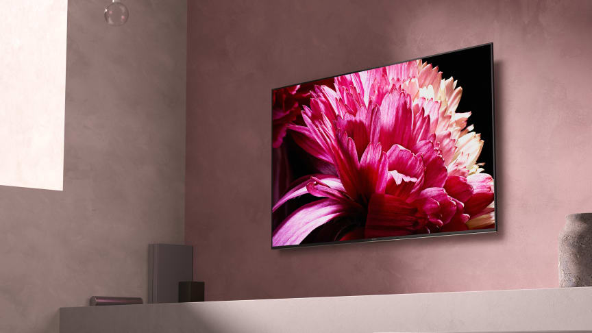Sonys nye XG95-serie 4K HDR-TV er snart tilgjengelig i butikk