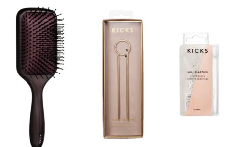KICKS Beauty relanserer hele sitt sortiment av hårbørster og hårtilbehør