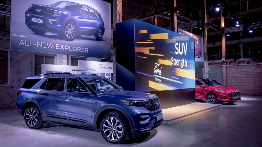 Stor interesse for Fords mange elektrifiserte nyheter
