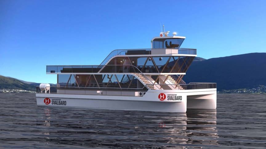 ​Hurtigruten satser på miljøvennlige og elektriske katamaraner