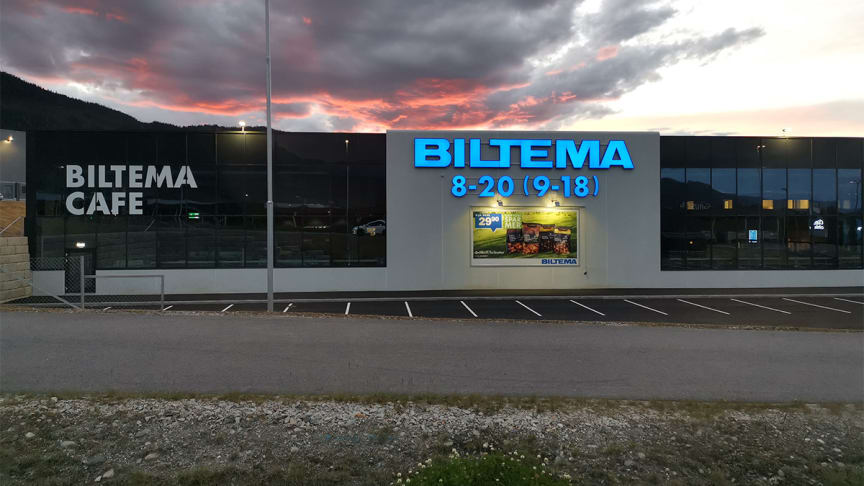 Biltema i ekspanderer – åpner varehus nr. 65 i Norge