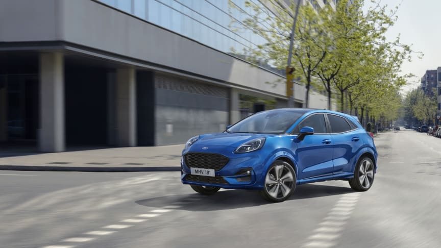 Her er den nye kompakte SUV-en Ford Puma