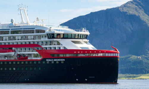 ​Her kan du se Hurtigrutens nye hybridskip