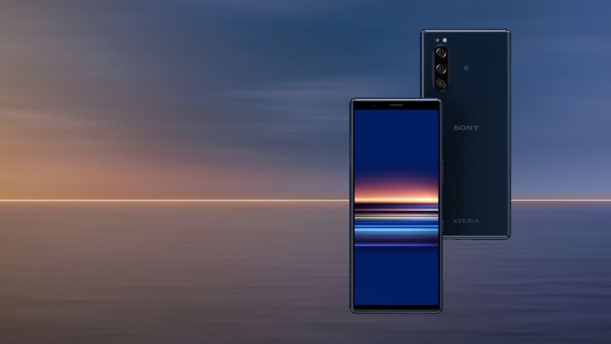 Xperia 5 – det nyeste medlemmet i Sonys flaggskipserie – en kreativ underholdningsopplevelse i et stilig og kompakt design