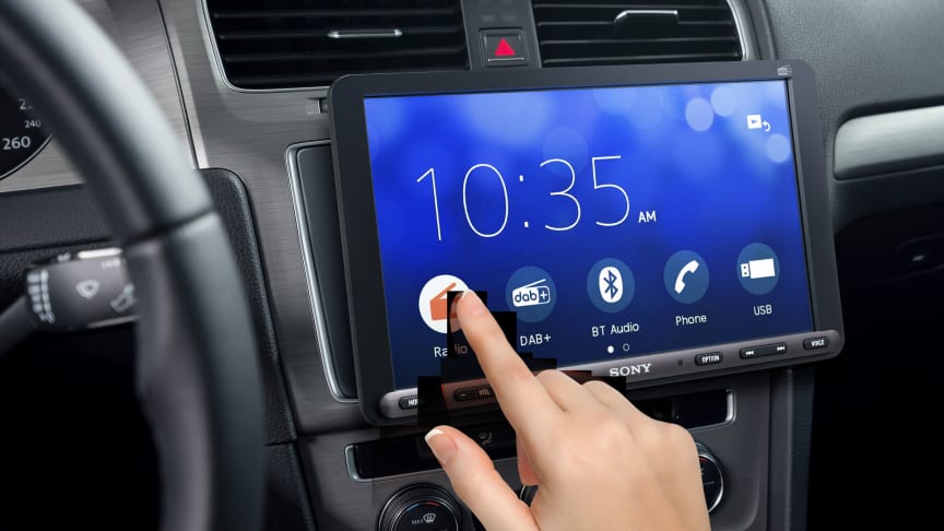 Sonys nye mediemottakere til bilen – XAV-AX8050D og XAV-1500