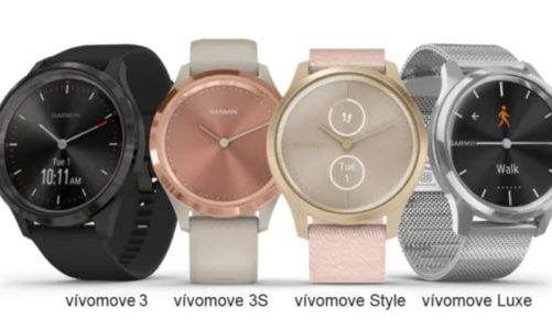 Garmin vívomove®-serien med nye avanserte helseovervåkingsfunksjoner, mulighet for tilkoblet GPS og Garmin Pay