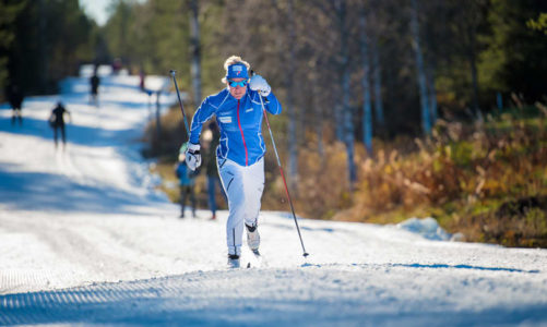 Her blir det 6,5 kilometer langrennsløyper til helga
