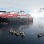 Named in ice – with ice: Battery hybrid powered cruise ship becomes first vessel named in Antarctica