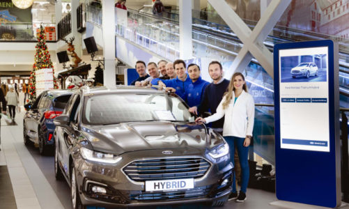 Ford lanserer «Smart Lab» med mulighet for prøvekjøring på kjøpesenter