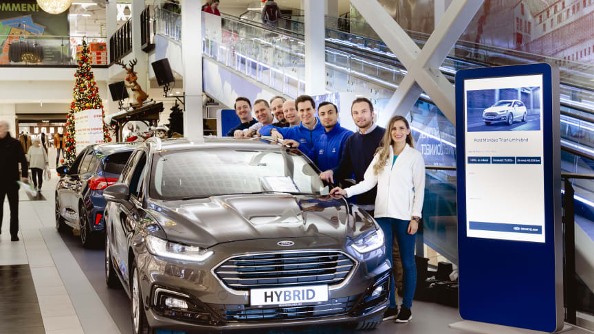 Ford lanserer «Smart Lab» med mulighet for prøvekjøring på kjøpesenter