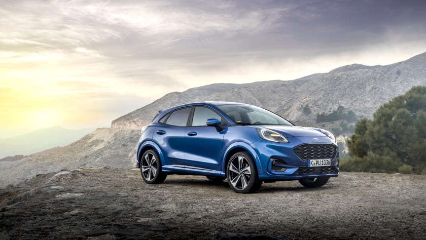 Nå er den nye kompakt-SUVen Ford Puma klar for Norge