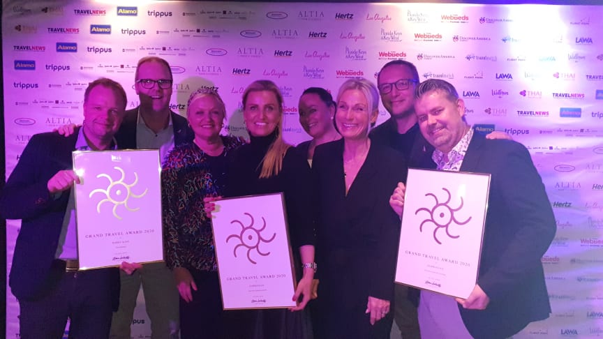 Norwegian vant tre priser under Grand Travel Awards
