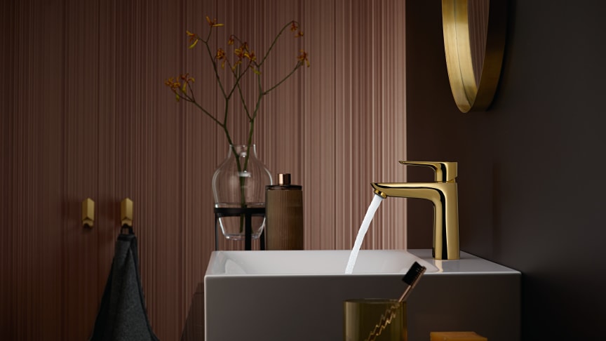 hansgrohe blandebatteriserier i nye overflater
