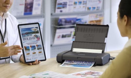 Ta med deg kontoret overalt med Canon PIXMA TR150 og PIXMA TR150 med batteri