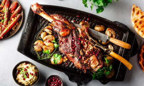 Langtidsgrillet lammebog til påske
