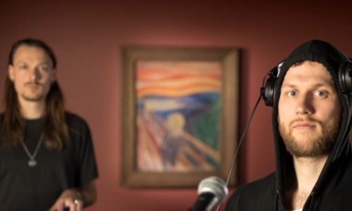 MUNCH + Musikk: «Aaaaa»: Fredrik Høyer og Bendik Baksaas i møte med Skrik
