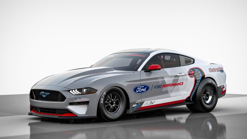 Ford lanserer elektriske Mustang Cobra Jet med 1400 HK