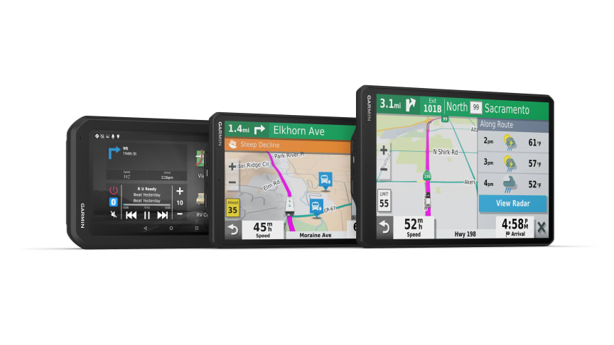 Garmin® Vieo™ RV Infotainmentsystem – Vieo RV 752, Vieo RV 852 og Vieo RV 1052