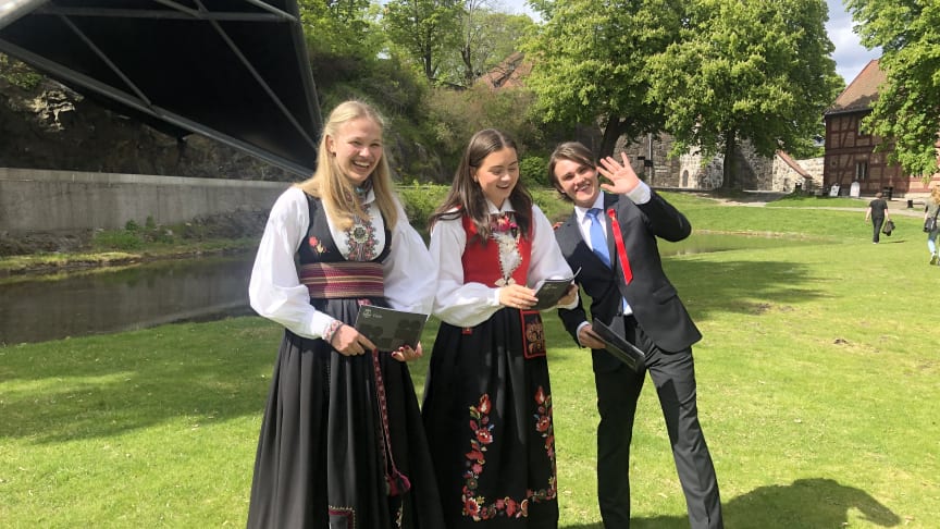 Konsert hjem i stua på nasjonaldagen