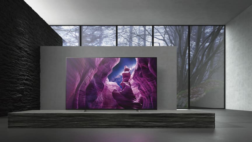 Sonys nye A85 4K HDR OLED-TV-er er nå tilgjengelig i butikk