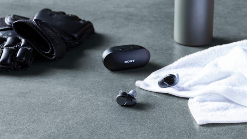 Sony styrker sitt utvalg av trådløse hodetelefoner med WF-SP800N