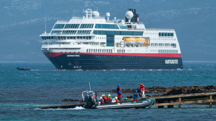 ​Hurtigruten launches year-round Dover and Hamburg expedition cruises