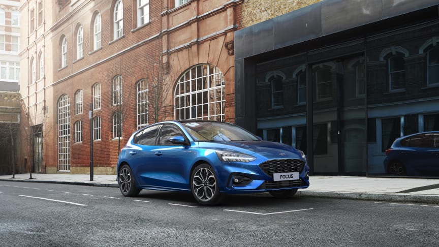 Nye Ford Focus EcoBoost hybrid med 17% lavere drivstofforbruk