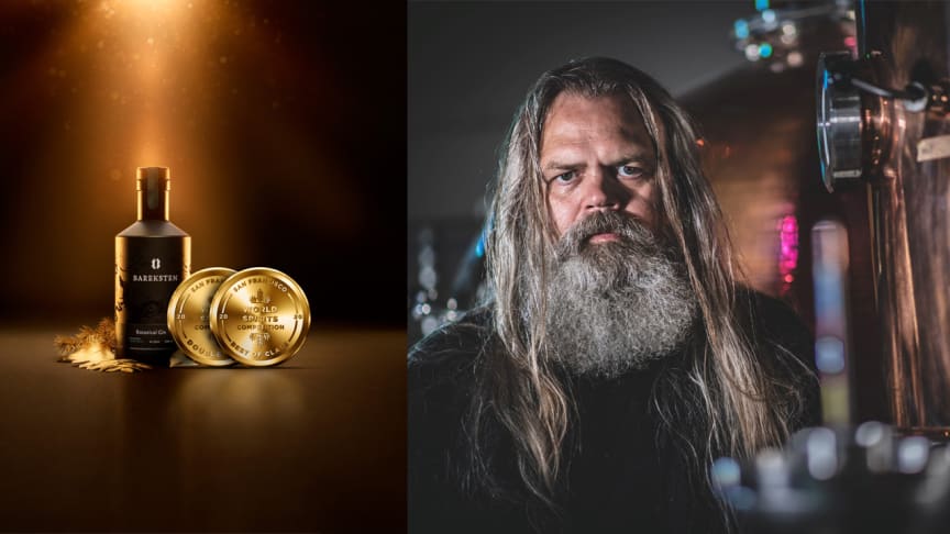 Stig Bareksten lager verdens beste gin – igjen!