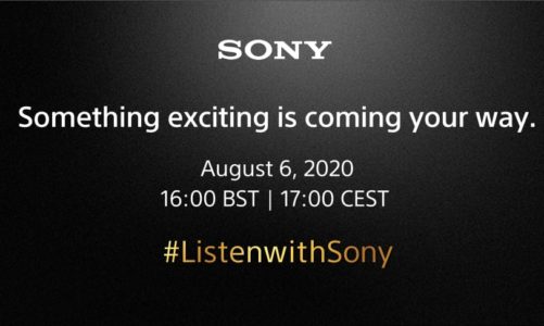 An exciting product announcement from Sony