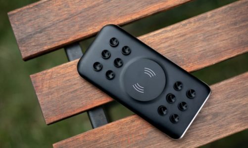 Powerbank med trådløs lading!