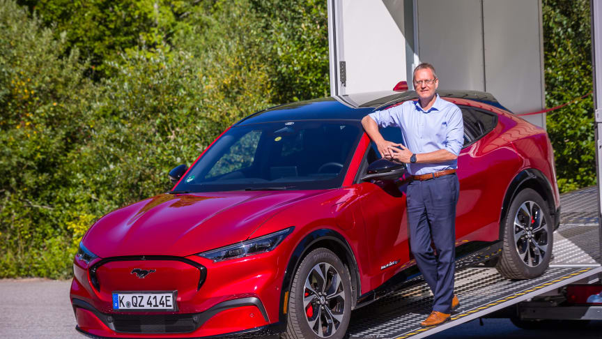 Nye Mustang Mach-E prøvekjøres på norske veier for første gang