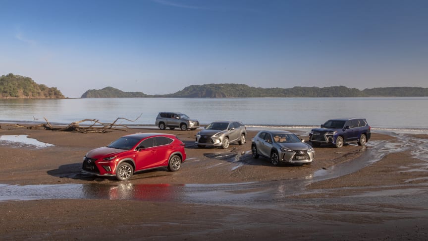 Lexus passerer 5 millioner leverte luksus SUVer
