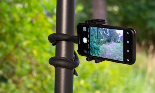 Fleksibelt stativ til mobiltelefoner og kameraer!