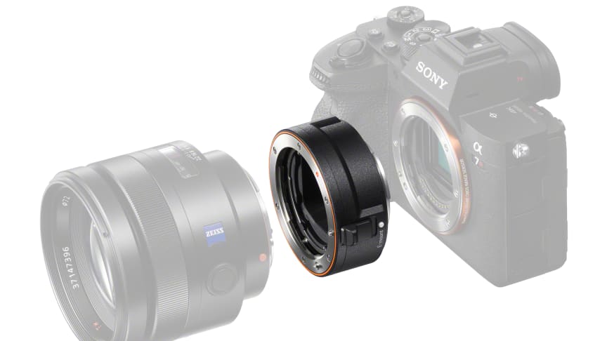 Sony Electronics Announces New LA-EA5 Lens Adaptor for A-Mount Lenses
